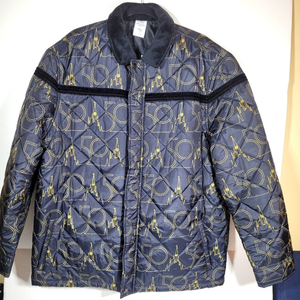 Walt Disney World 50th Anniversary Quilted Jacket XL